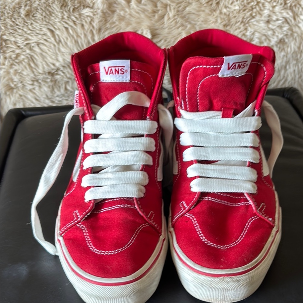 Vans high top sneakers